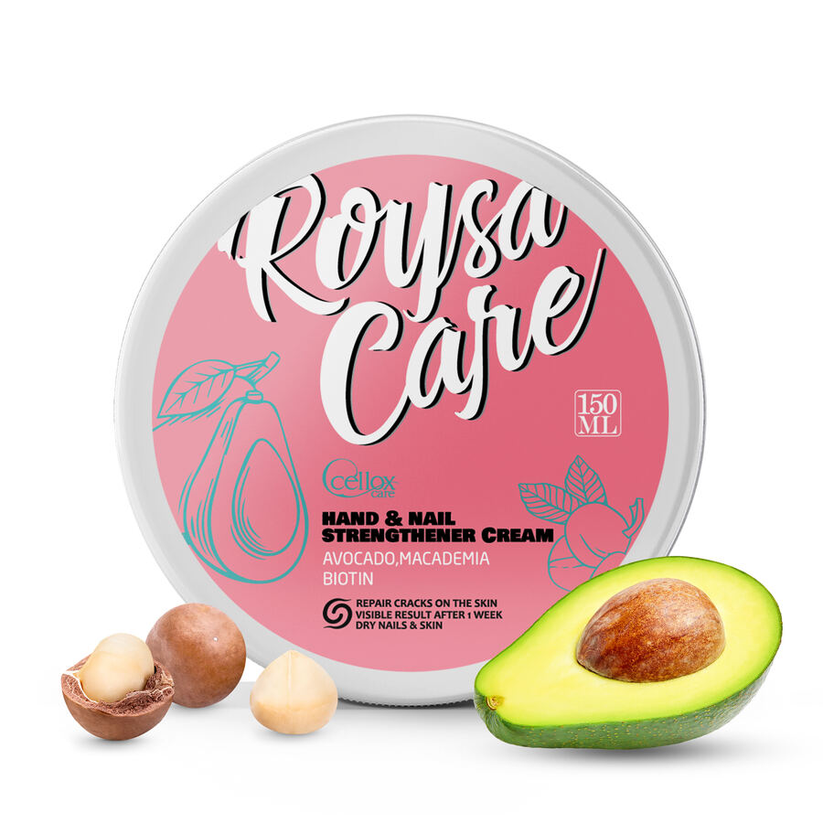 کرم دست و ناخن | ویتامین B7,A,E,C | آبرسان قوی و ترمیم‌کننده | 150 میل